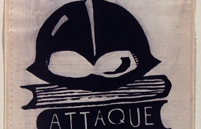 (Май 1968). Полицията атакува Университета. 