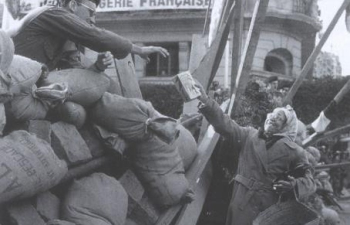 Седмицата на барикадите, 20 януари 1960 г., „Френски Алжир!”